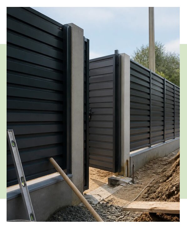 Монтаж ограждений под ключ в Мичуринске по цене от 6730 р. | ЗаборЭксеперт-Мчр